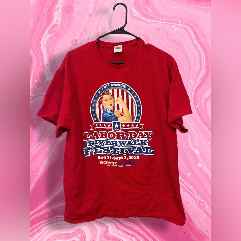 Delta Pro Weight‎ Labor Day Riverwalk Festival Graphic Tee XL